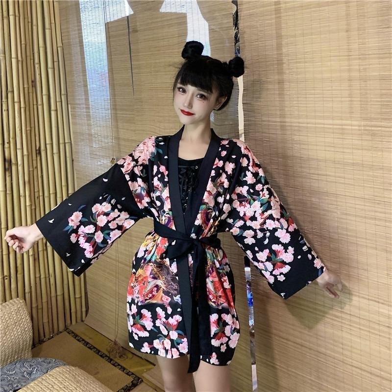 Womens Short Kimono - Maiko
