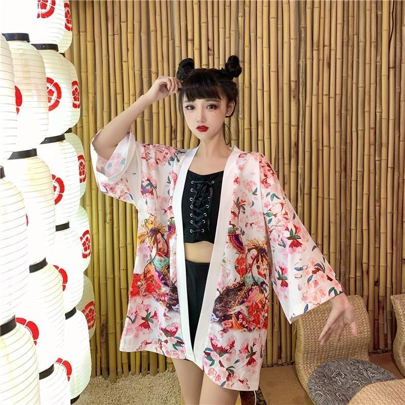Womens Short Kimono - Maiko