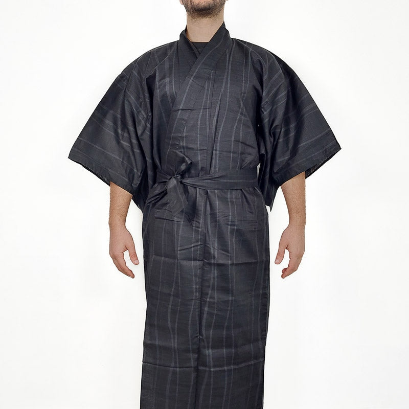 Japanese Cotton Yukata Robe M