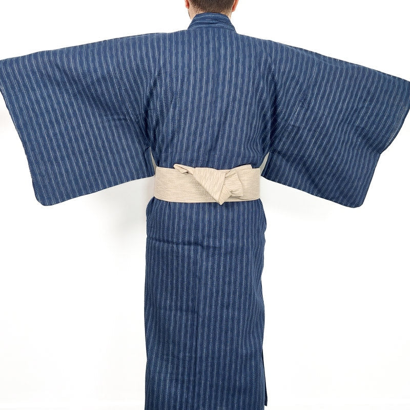 Blue Striped Yukata