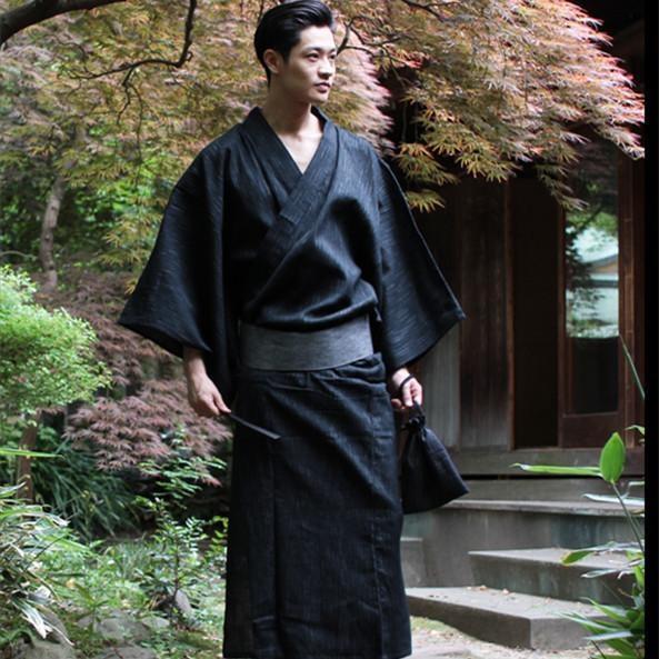 Yukata Men - Black Color M